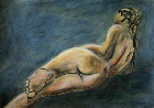 Modo di Ascoltare - Tecnica mista su carta su tela - 21x29 cm. 2001   
